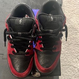 Nike Dunk Low Pro SB Skateboard 'Milli Vanilli' size 7, fair to good condition